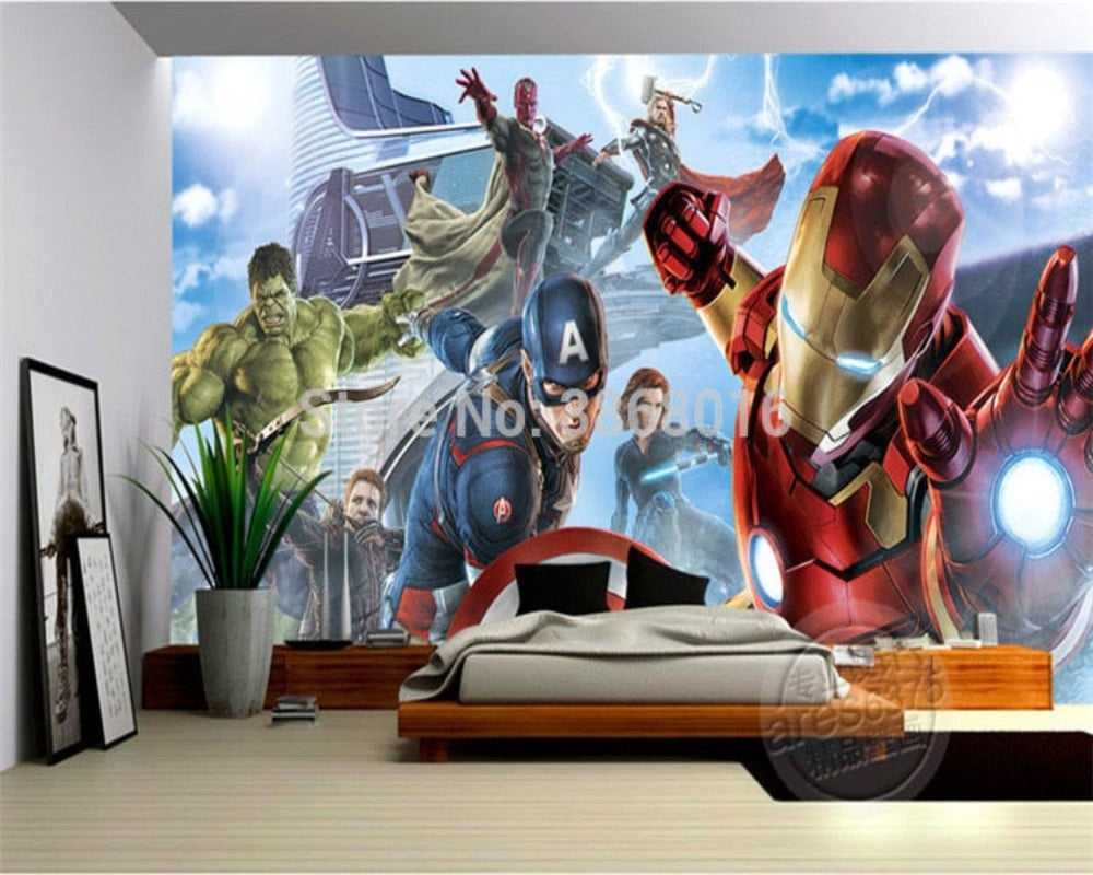 3D Wallpaper Avengers Waterproof