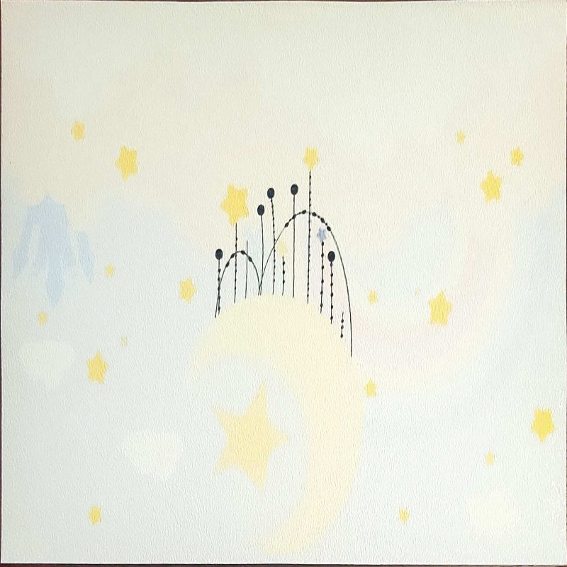 3D Wallpaper Moonlight Gleem SKU# WAL0709