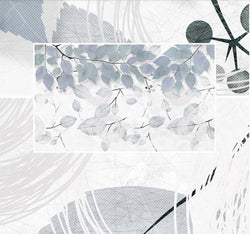 3D Wallpaper Modern & Minimalist Leaves for Wall Treatment