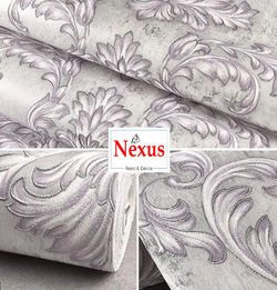 European Style Damask Wallpaper SKU# WAL0409