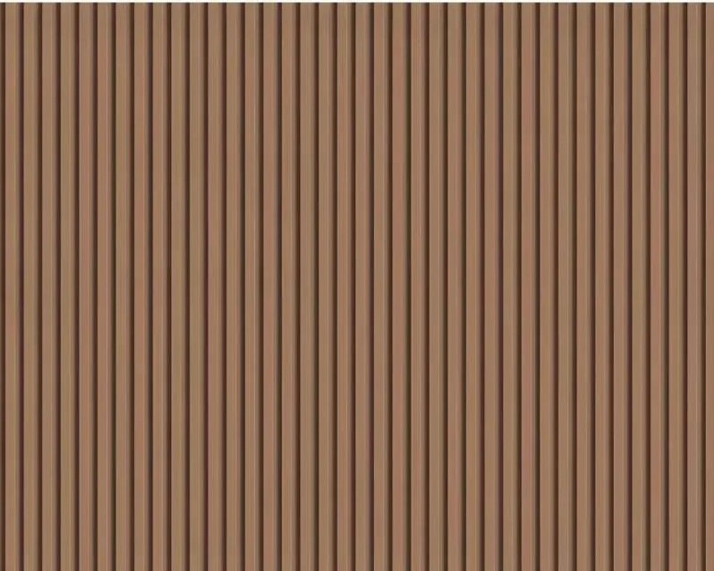 3D Wallpaper Wood Stripe & Wood Cladding
