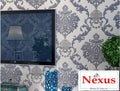 European Large Flower Wallpaper SKU# WAL0408