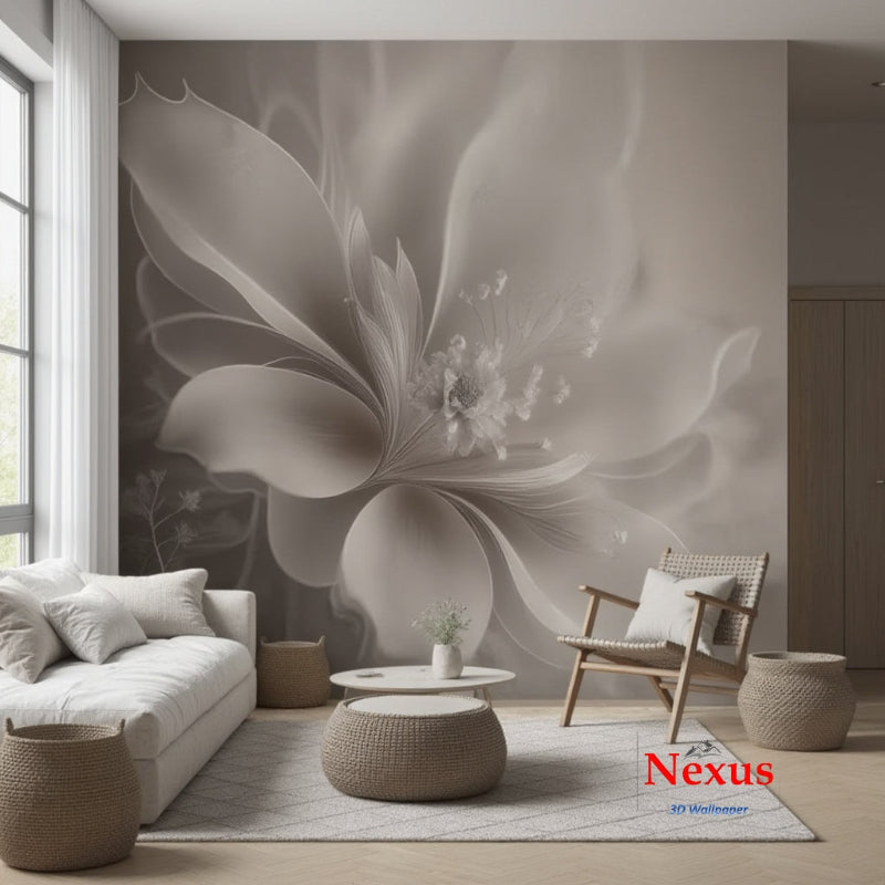 3D Wallpaper Petal Whispers