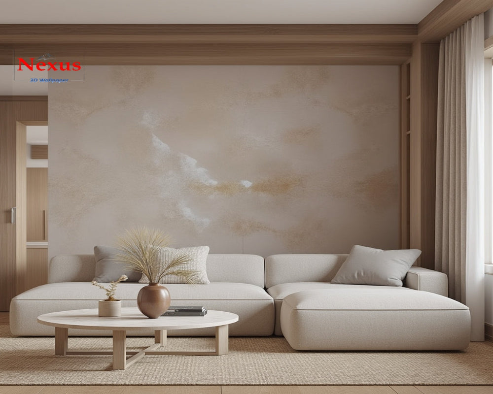 3D Wallpaper Lime wash 