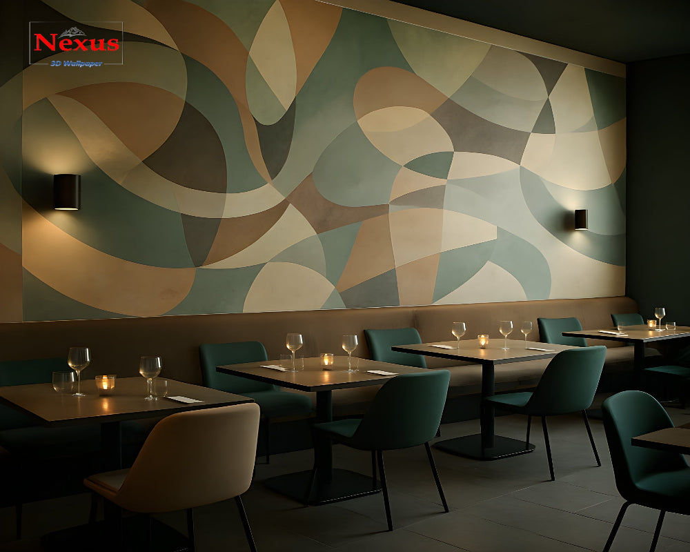 3D Wallpaper Modern Mingle
