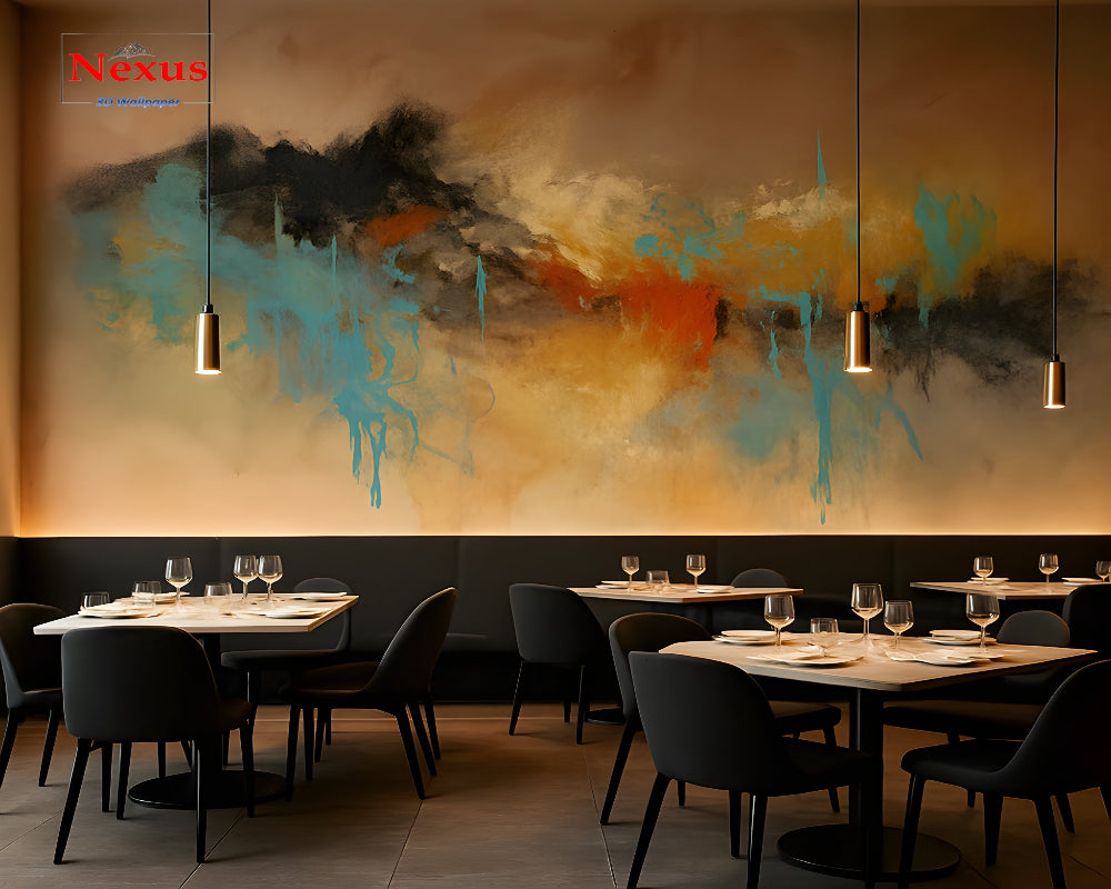 3D Wallpaper Abstract Ember