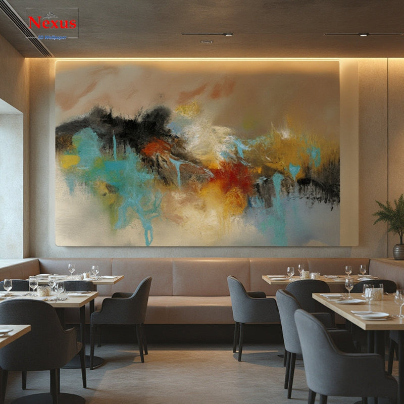 3D Wallpaper Abstract Ember