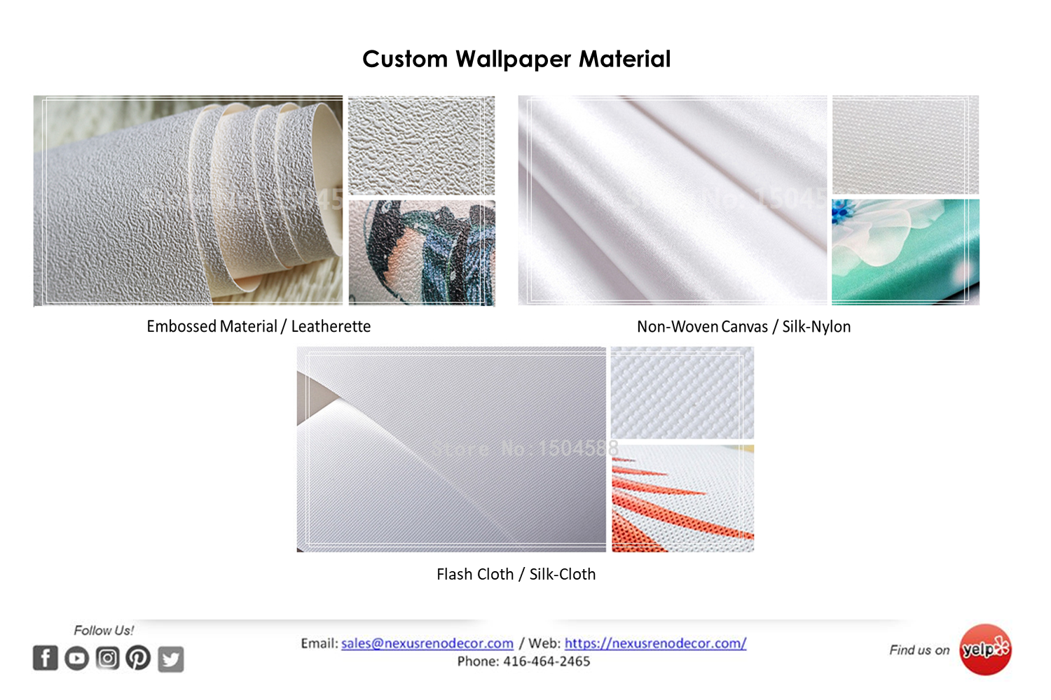 3D Wallpaper Forever Feather III SKU# WAL0663