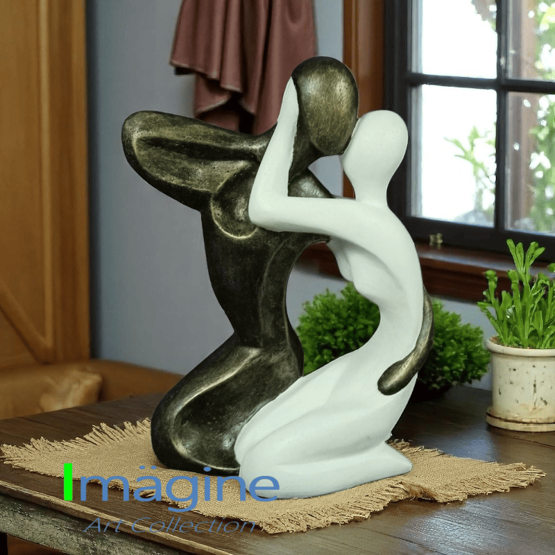 Soulmate Silhouette Stonecast Sculpture Figurine