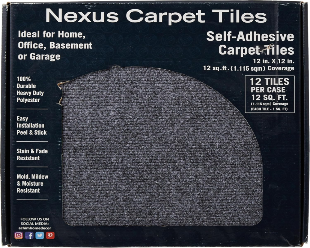 Another World VR Park Arena Branded Carpet Tiles & Tape