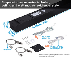 Another World LED Linear Fixture (suspension or surface mount)