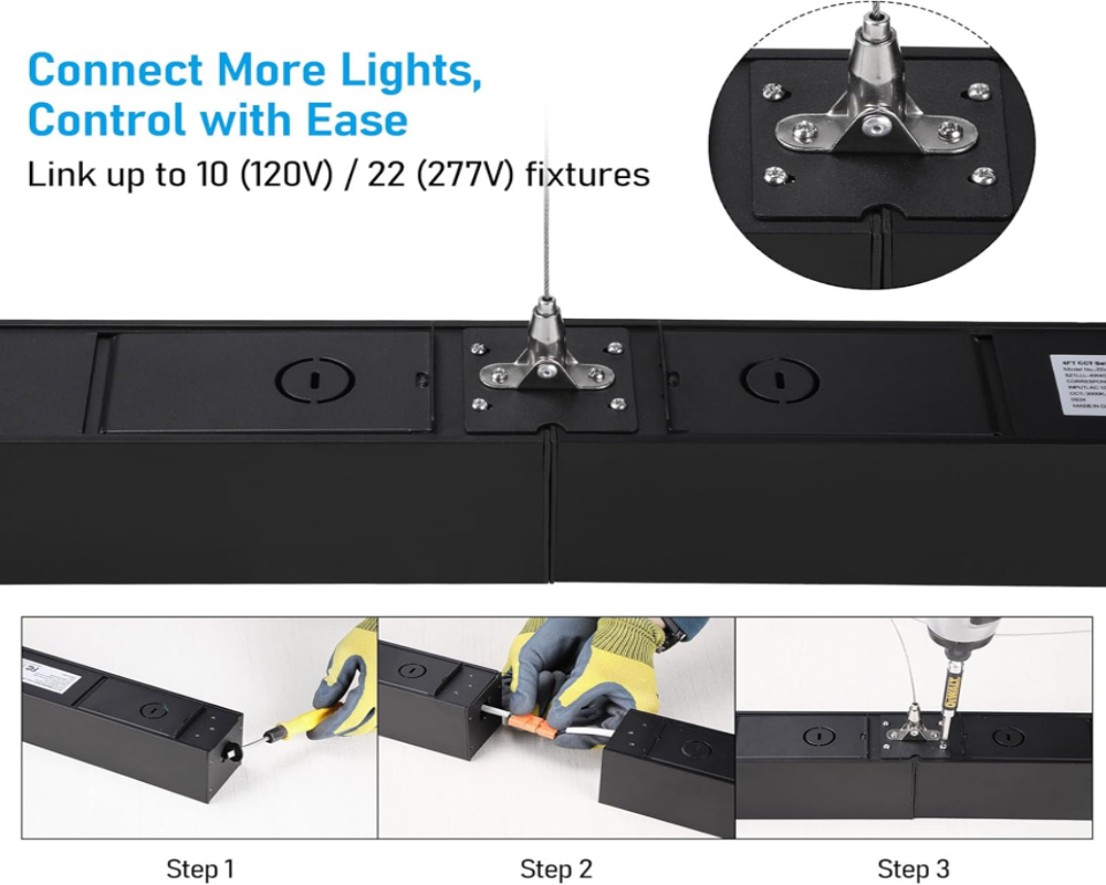 Another World LED Linear Fixture (suspension or surface mount)
