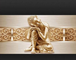 3D Wallpaper Buddha Various Designs SKU# WAL0107