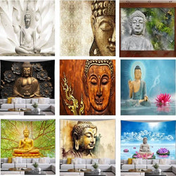 3D Wallpaper Buddha Various Designs 