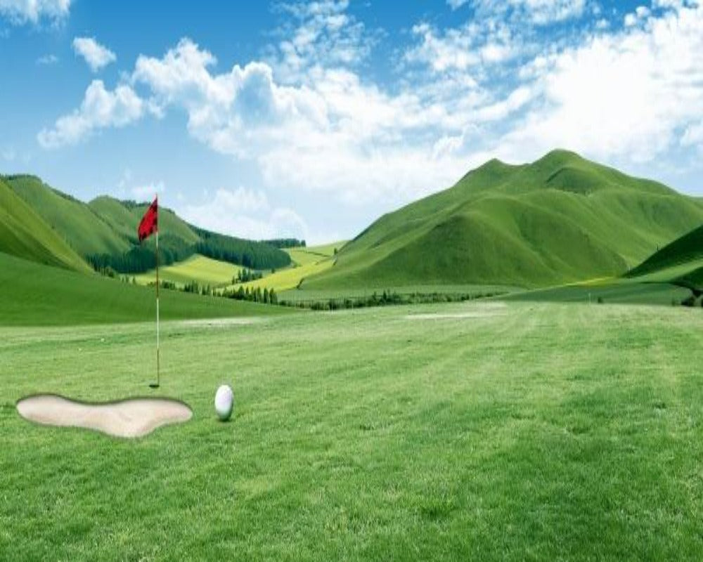 3D Wallpaper Various Golf Greens Scenery SKU# WAL0373