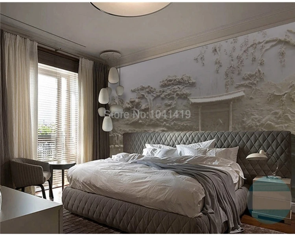 3D Wallpaper Chinese Art Deco SKU# WAL0118