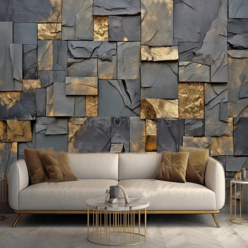 3D Wallpaper Eclectic Stone SKU# WAL0181