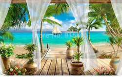 3D Wallpaper Natural Hawaii Islands SKU# WAL0314