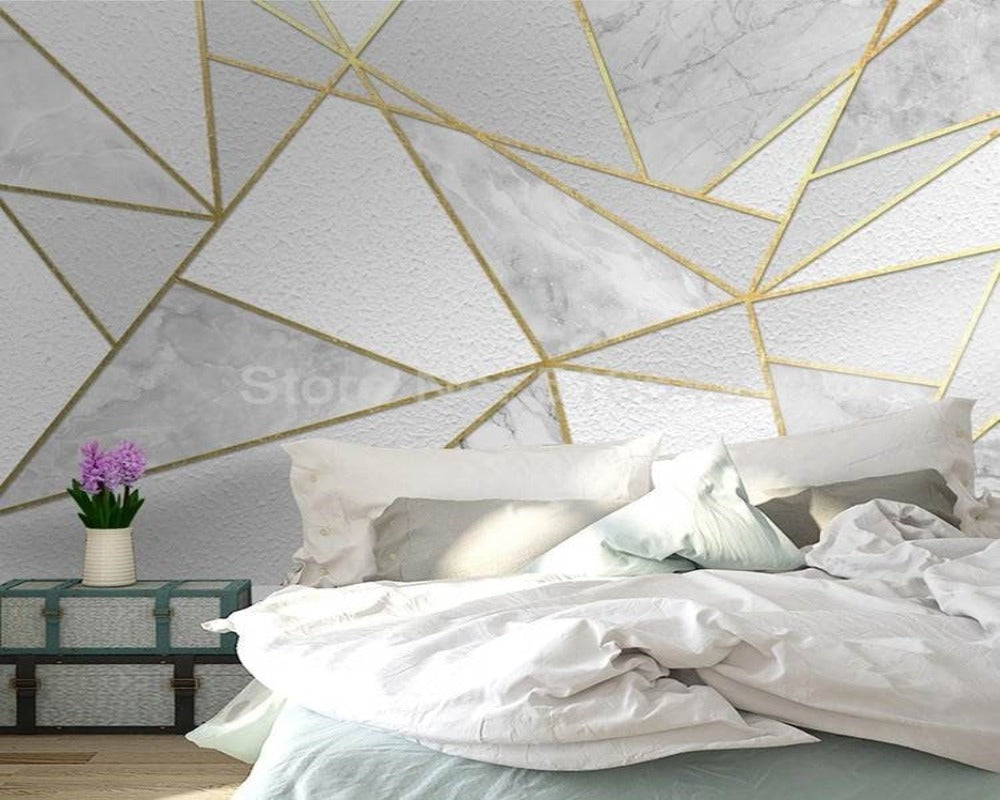 3D Wallpaper Multi Marble Design 