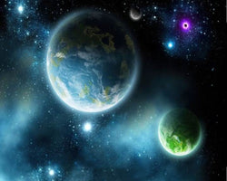 3D Wallpaper Space Odyssey IV