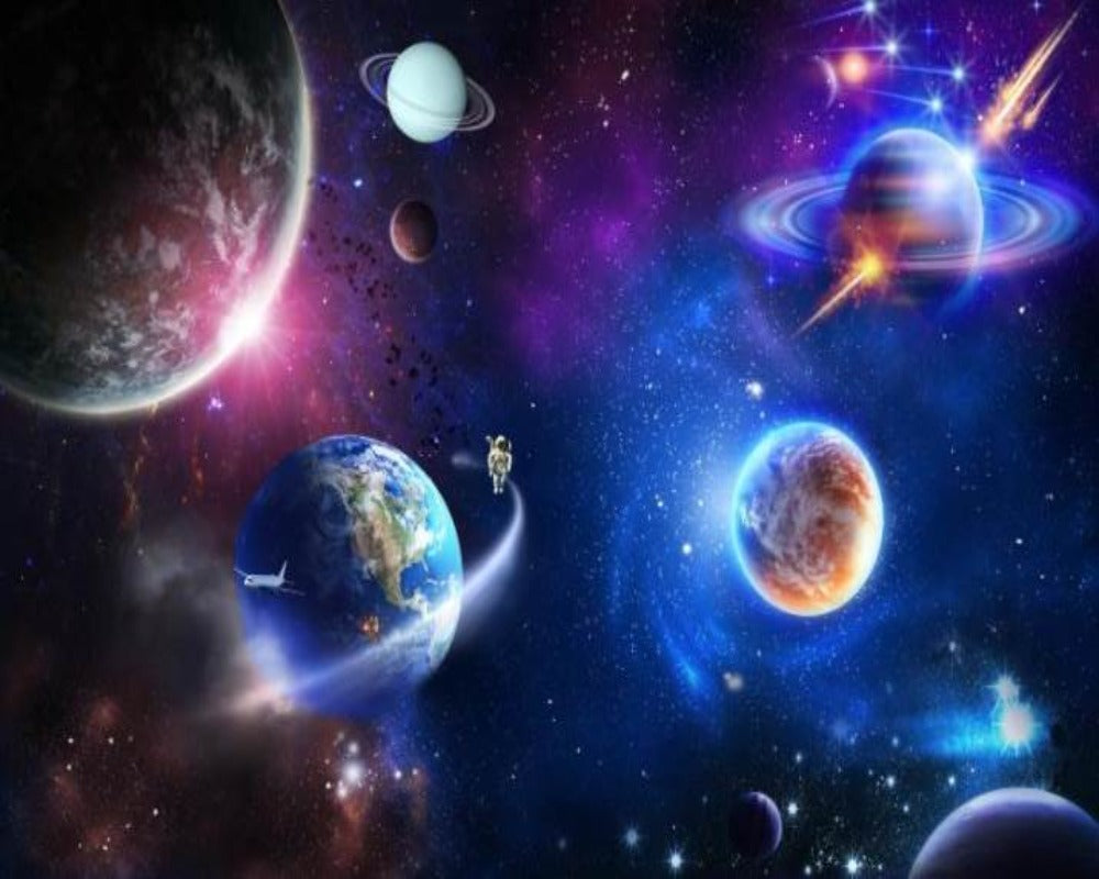 3D Wallpaper Space Odyssey IV