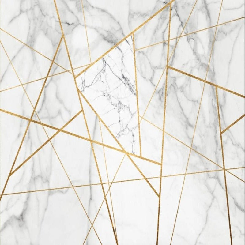 3D Wallpaper Matrix Mystic Lines Marble 