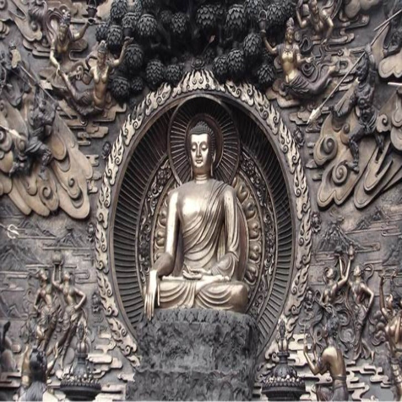 3D Wallpaper Buddha Mystic Series 