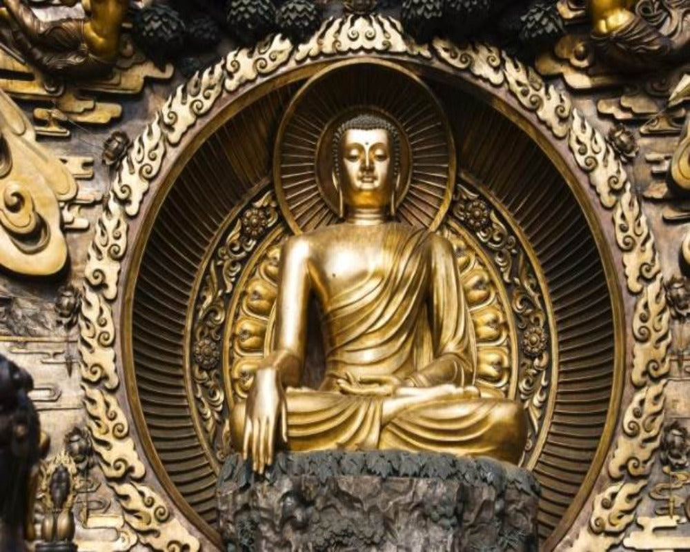 3D Wallpaper Buddha Mystic Series 