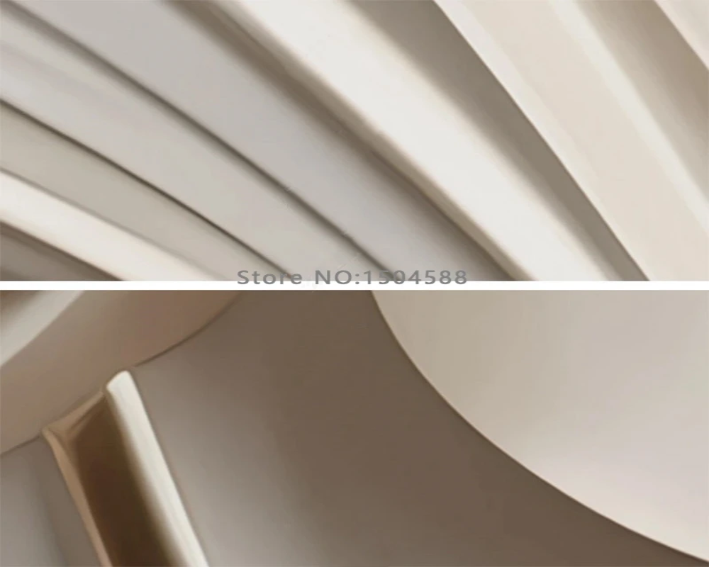 3D Wallpaper Glistening Floral Glow