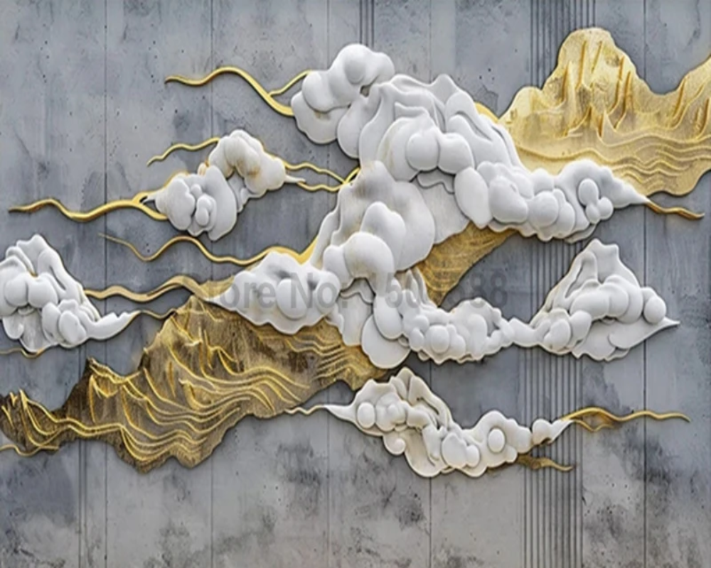 3D Wallpaper Mystic Clouds SKU# WAL0461