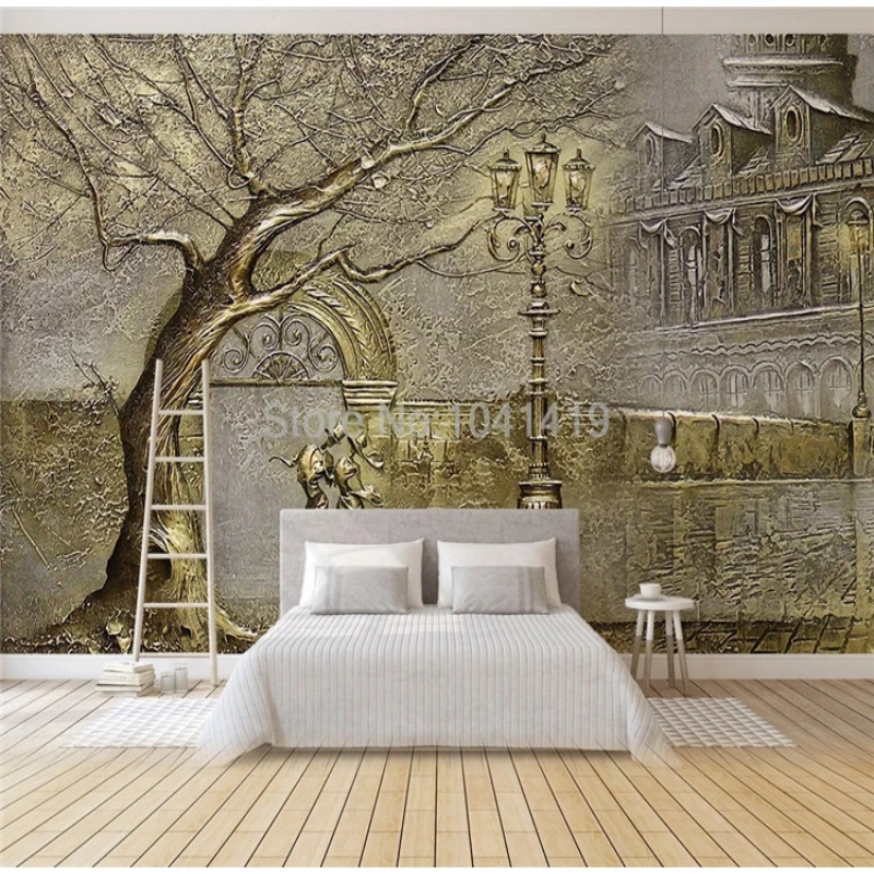 3D Wallpaper Artisan City Romance SKU# WAL0462