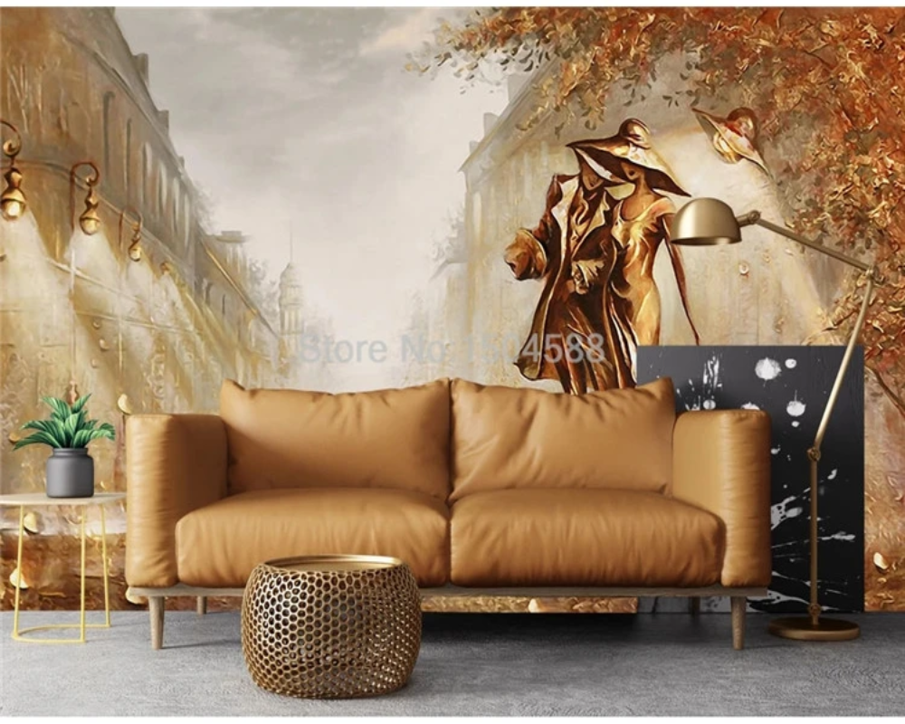 3D Wallpaper 1925 France De Parede SKU# WAL0463