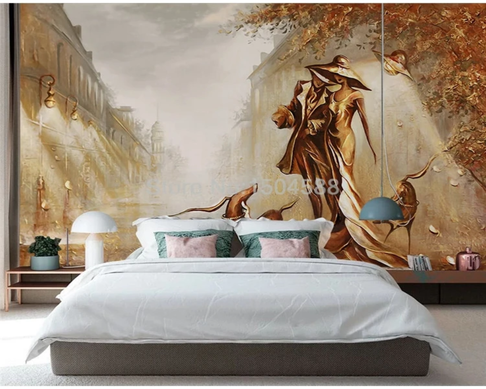 3D Wallpaper 1925 France De Parede SKU# WAL0463