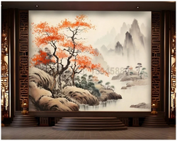 3D Wallpaper Japan Eclectic Scene 