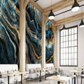 3D Wallpaper Aqua Dreamscape Marble