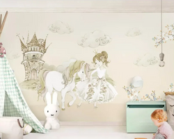 3D Wallpaper Happy Pony Dreamscape