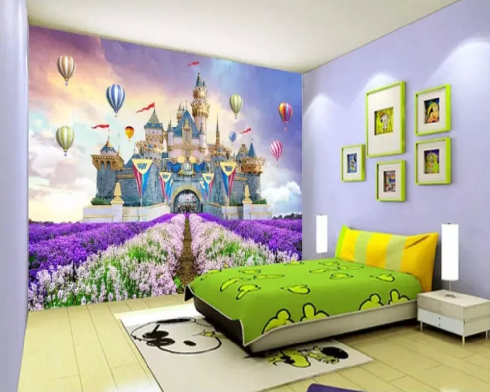 3D Wallpaper Disney Park Fun Daycare