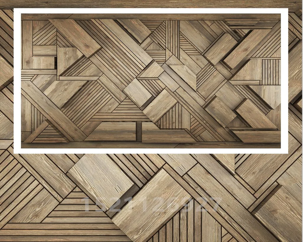 3D Wallpaper Artisan Classic Wood