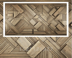 3D Wallpaper Artisan Classic Wood
