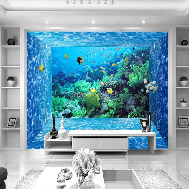 3D Wallpaper Fantasy Sea World