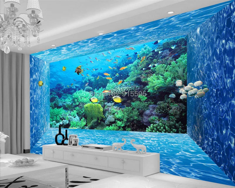 3D Wallpaper Fantasy Sea World