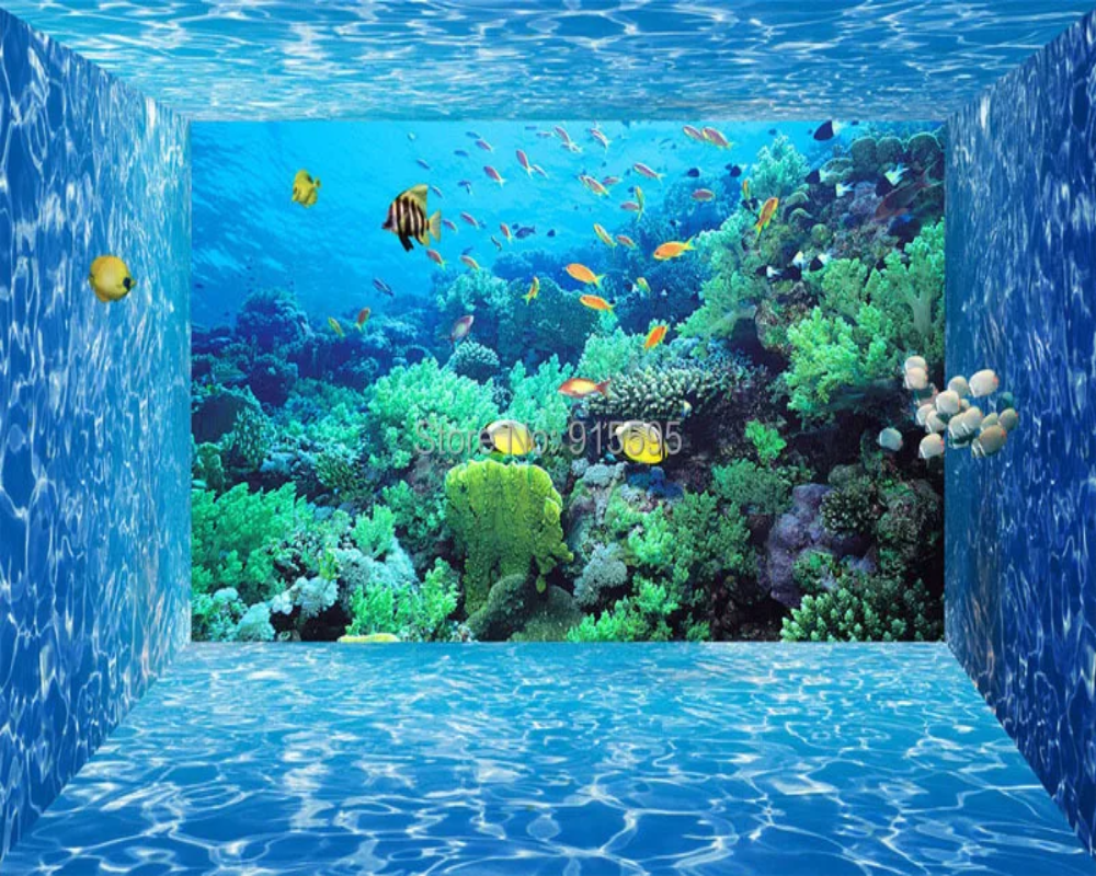 3D Wallpaper Fantasy Sea World
