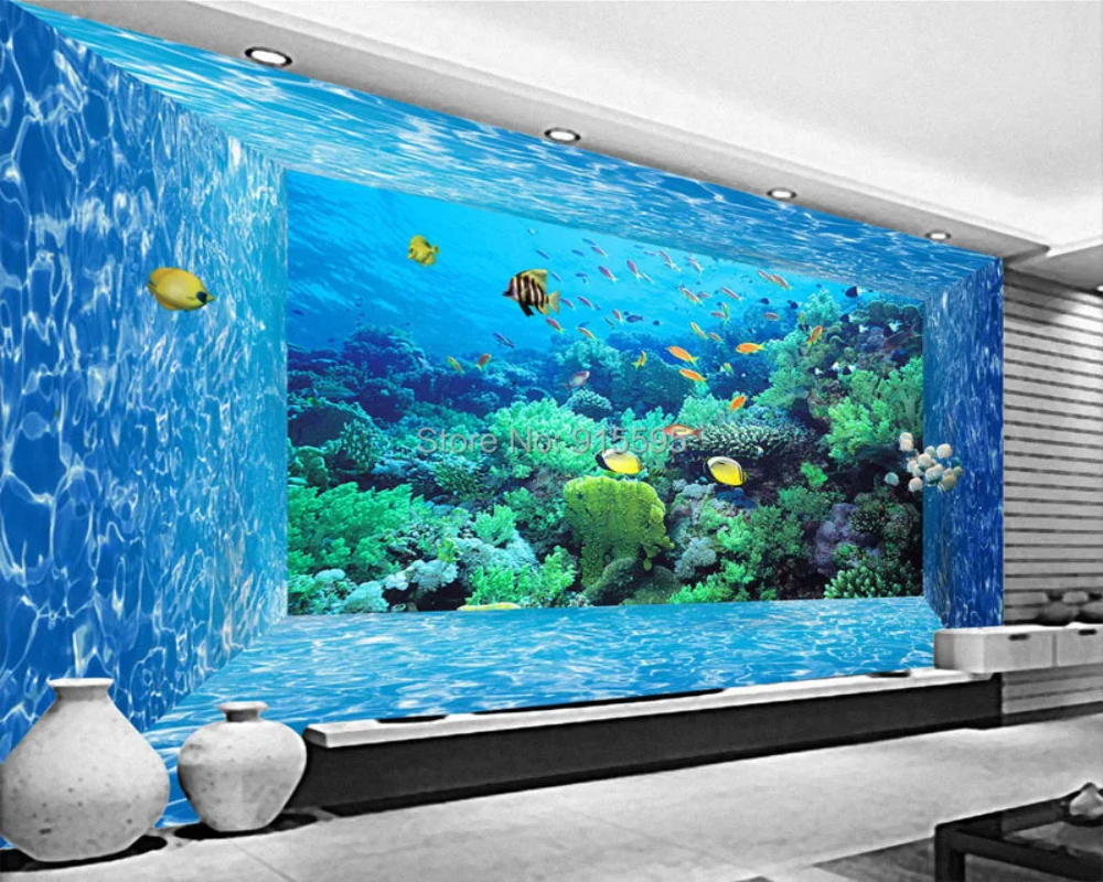 3D Wallpaper Fantasy Sea World
