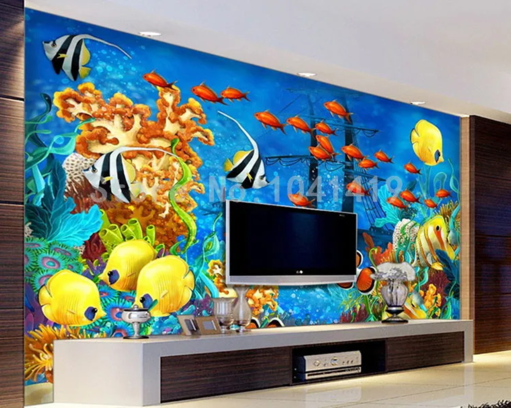 3D Wallpaper Fantasy Sea World II 