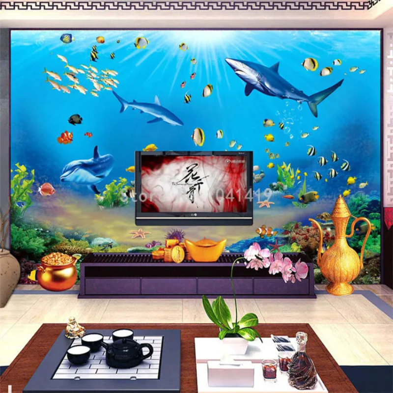 3D Wallpaper Fantasy Sea World IV