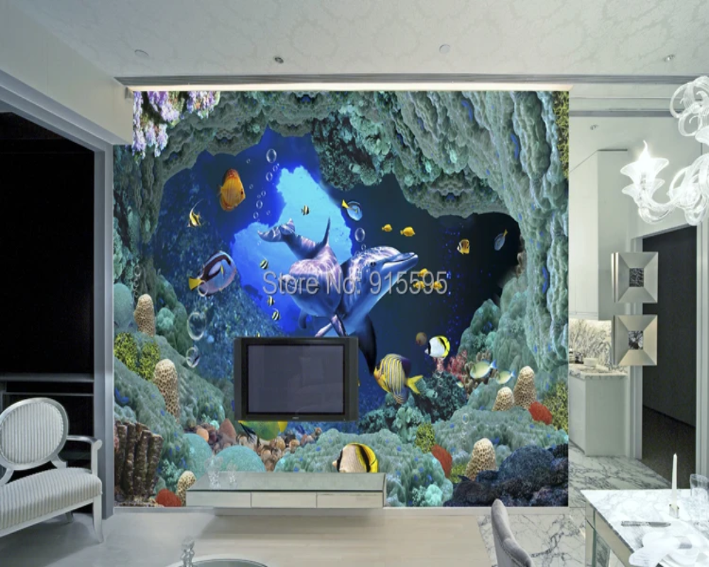 3D Wallpaper Fantasy Sea World VI 