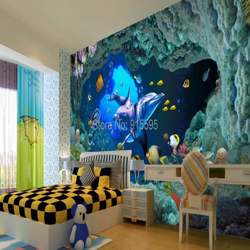 3D Wallpaper Fantasy Sea World VI 