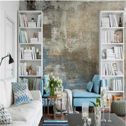 3D Wallpaper Rustic Cement