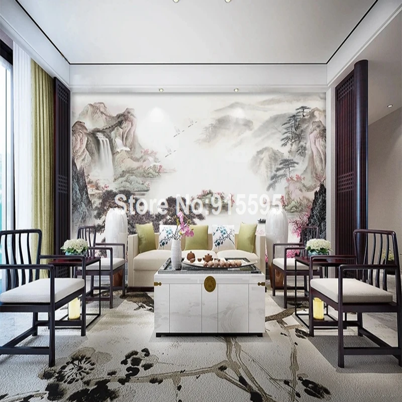 3D Wallpaper Chinese Guang Liu Village