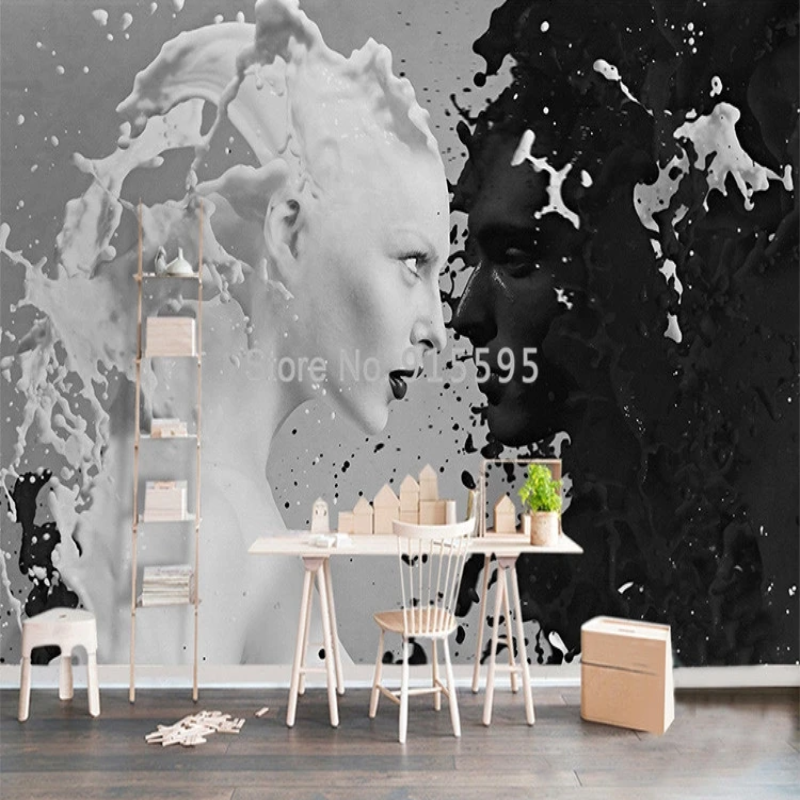 3D Wallpaper Glamorous Women